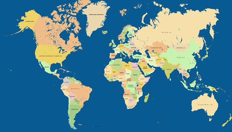 How many Countries are there in the World?