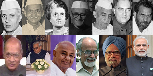 India Prime Ministers List