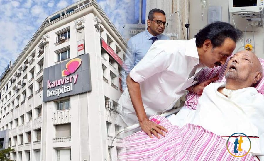 Karunanidhi Health Live Update