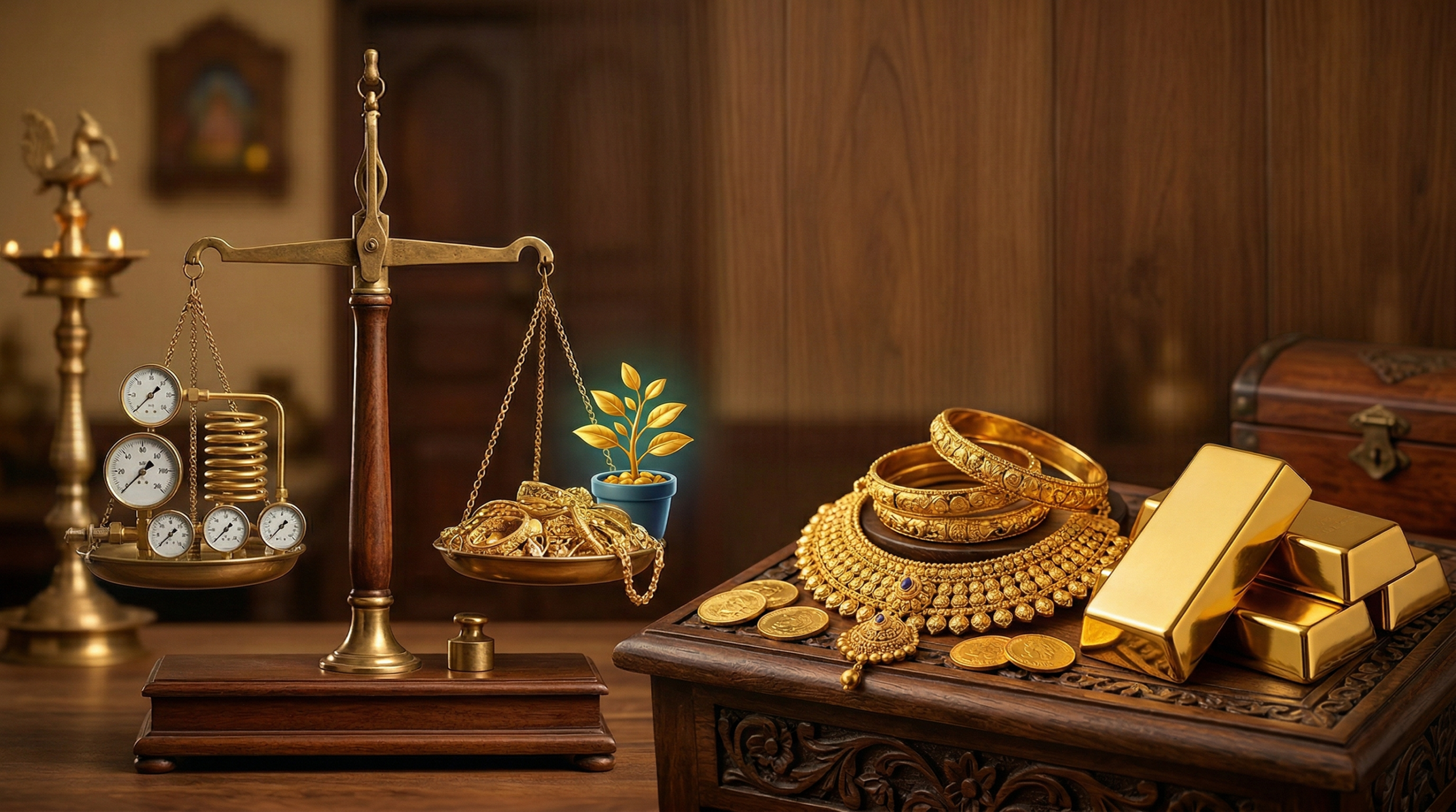 Gold price hike 1.10 lakh Tamil blog awareness image