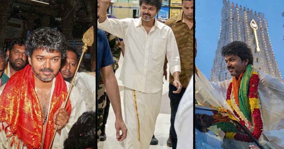 முதல்வர் பதவியை நோக்கி விஜய்? திருச்செந்தூருக்கு பிறகு அடுத்து செல்ல வாய்ப்புள்ள 5 கோயில்கள்! 1 vijay tiruchendur temple
