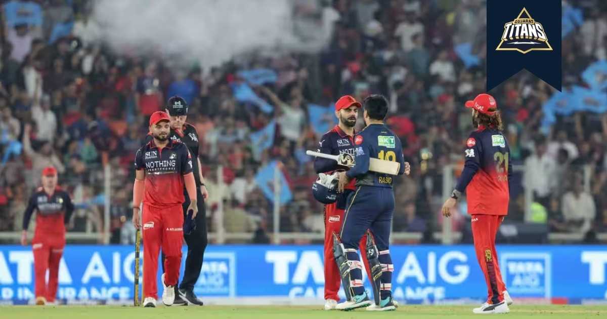 RCB தோல்வி; playoff வாய்ப்பு சிக்கலில் 7 GT vs RCB