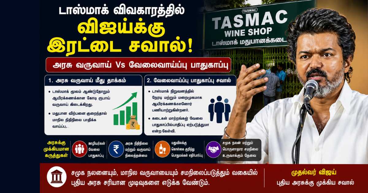 TASMAC விவகாரத்தில் விஜய்க்கு புதிய சவால் 11 TASMAC விவகாரத்தில் விஜய்க்கு புதிய சவால்