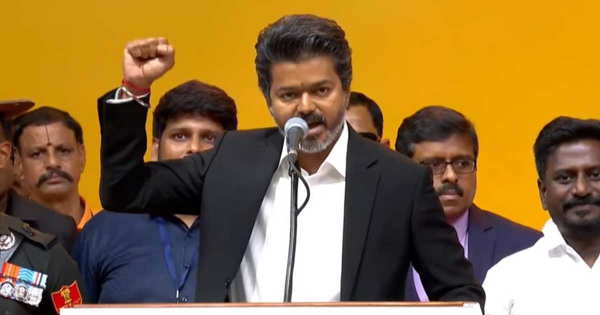தமிழக முதல்வராக பதவியேற்றார் விஜய்! 10 Vijay CM